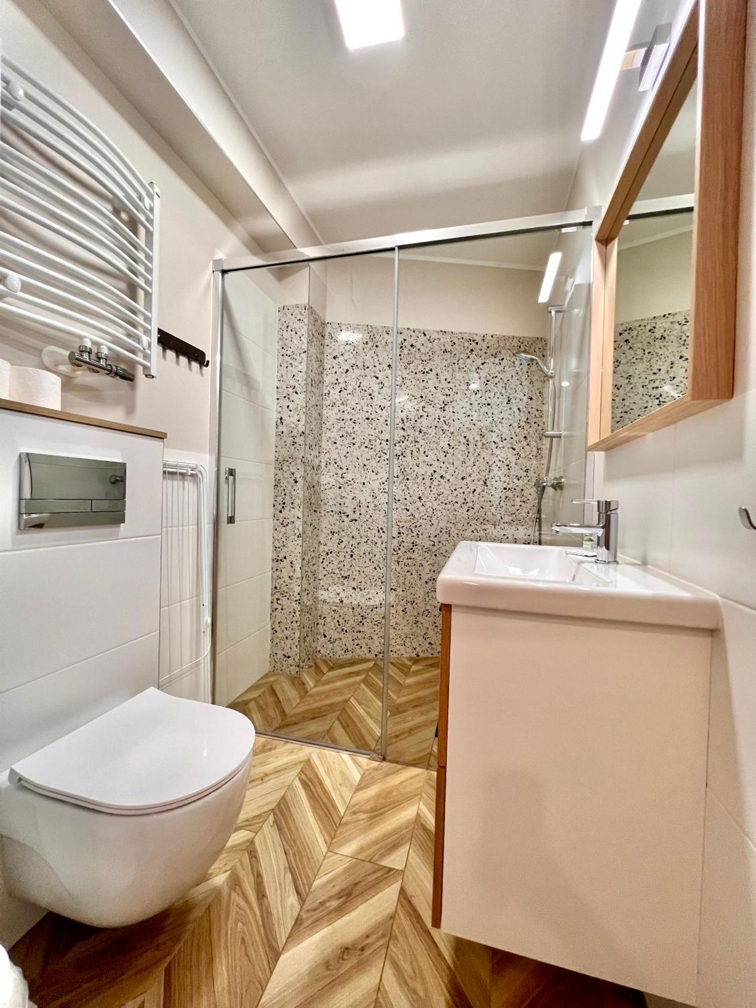 Wenecja północy Apartamento Łeba Exterior foto