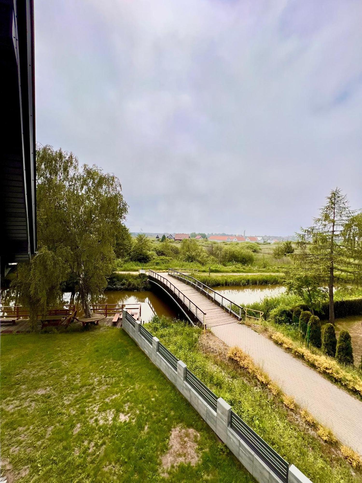 Wenecja północy Apartamento Łeba Exterior foto
